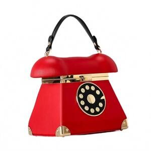 NEW WONA TRADING women's telephone handbag in red